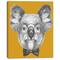 Designart - Koala with Glasses and Bow Tie - Contemporary Animal Art Canvas